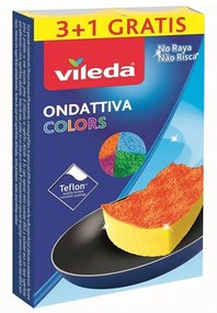 Vileda PUR active Colors hubka 3+1 ks