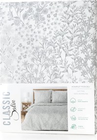 SATÉNOVÉ OBLIEČKY SPRING59 140X200 CM, 1 KS 70X80 CM KVETY