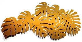 MONSTERA 3D dekorácia Zlatá