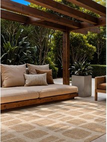 Krémovobiely/v prírodnej farbe vnútorný a vonkajší koberec 160x230 cm Haringey Ruskin – Ted Baker