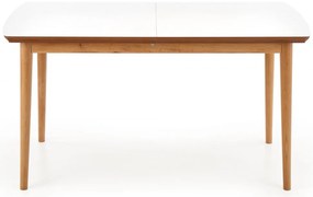 Jídelní rozkládací stůl Bare 90/190 cm bílý