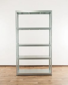 CELOKOVOVÝ REGÁL 180X80X40 5 POLÍC POZINKOVANÝ