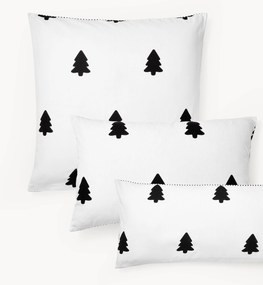 Flanelová obojstranná obliečka na vankúš s vianočným motívom Noan