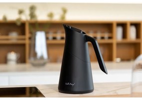 Čierna termoska 1 l Soho – Vialli Design