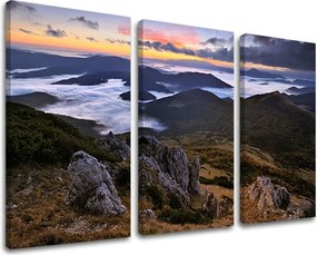 Obraz na stenu 3 dielny SLOVENSKO SK012E30