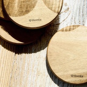 Sada podložiek pod poháre MOOKA okrúhlych 893808 (4 ks)