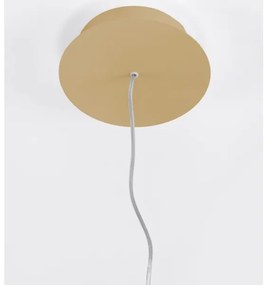 Thoro TH.181 - LED&nbsp; Luster na lanku RIO LED&nbsp;/50W/230V CRI95 4000K pr. 78 cm zlatá