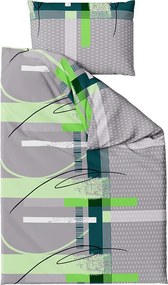 Bavlnené obliečky MILLA sivé