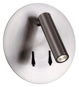 Azzardo AZ2424 - LED Nástenné bodové svietidlo FARO LED/6W+LED/3W/230V