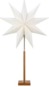 SOLVALLA Svetelná dekorácia hviezda, 100 cm, biela