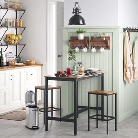 Barové stoličky 2 ks VASAGLE LBC65X