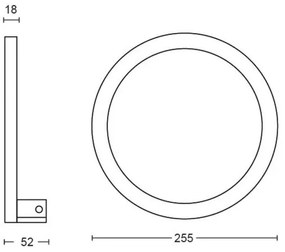 Philips 40901/30/P9-LED RGBW Stmievateľné nástenné svietidlo Hue SANA LED/20W/230V