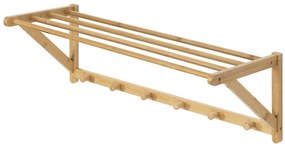 Autronic BONTEC Vešiak, bambus, prírodný, DR-B004 NAT Farba: Prírodné