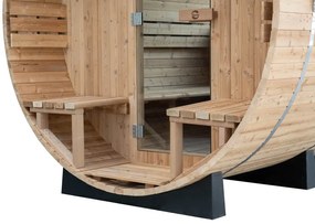 M-SPA - Záhradná sauna barrel 240 cm x Ø 210 cm