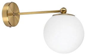 Rabalux 71081 - Nástenné svietidlo KIARA 1xE27/35W/230V zlatá