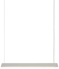 Muuto Závesné svietidlo Linear 87,2 cm, grey 22517