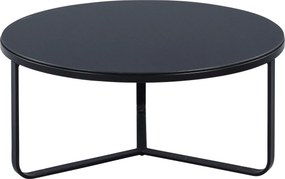XXXLutz KONFERENČNÝ STOLÍK, čierna, kov, 80/80/35 cm Xora - Stolíky do obývačky - 001815004904