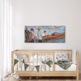 Obraz - Auguste Renoir, Oarsmen at Chatou, reprodukcia (120x50 cm)