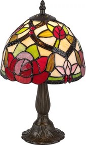 BRILAGI - Tiffany vitrážová stolná lampa GARLAN 1xE14/40W/230V