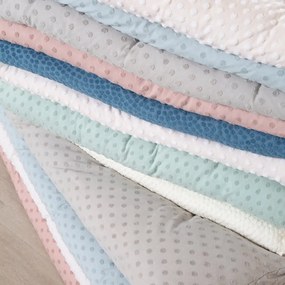 Béžové detské obliečky do postieľky s prímesou bavlny 100x135 cm Frosty Almond – Roba