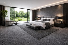 Lano, Koberec metráž Sparkle 810, na mieru, šíře 4m,5m, šedá, ab (mriežka), detská izba
