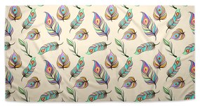 Sablio Uterák Pávie pierka - 50x100 cm
