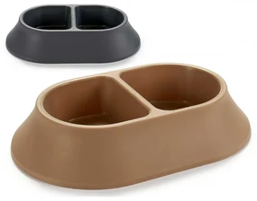Plastová dvojmiska pre psa/mačku PETS