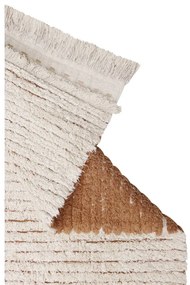 Bavlnený behúň v béžovo-tehlovej farbe 80x230 cm Duetto Toffee – Lorena Canals