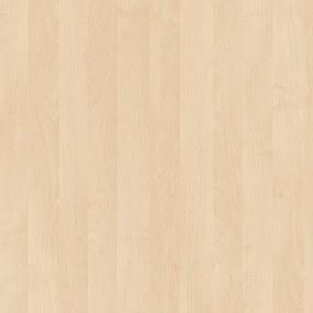 Výškovo nastaviteľný stôl, 160x80 cm, 1 motor, biela podnož, breza