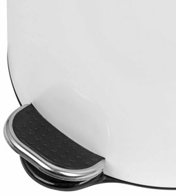 Alda Pedálový odpadkový koš Freedom Fresh 20 l,biela, 20 l