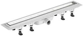 Polysan Polysan, TILE podlahový žľab s roštom z nerezové oceli na dlaždice, L-920mm, DN40, 72839