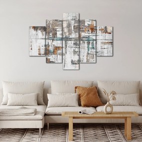 Obraz - Abstraktné ťahy (150x105 cm)