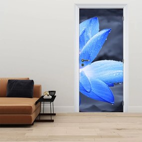 Fototapeta na dvere - Kvet v detaile (95x205cm)