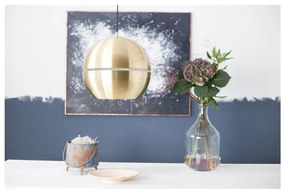 Stropné svietidlo v zlatej farbe Zuiver Retro, Ø 40 cm