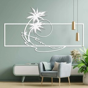 SENTOP | Moderný obraz na stenu  palma z drevenej preglejky I SENTOP PR0323