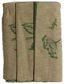 Polášek Utierka Egypt s motívom – 3 ks - č. 109 | Zelená / béžová