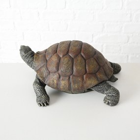 Záhradná figúrka z polyresinu Slomo, 14x34 cm, hnedá