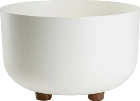 PLASTOVÝ KVETINÁČ TERRA 27X17 CM KRÉMOVÁ