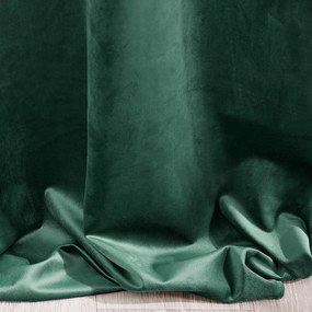 ZATEMŇOVACÍ ZÁVES NA KRÚŽKOCH RIA 140X250 CM TMAVOZELENÁ