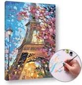 Maľovanie podľa čísel EIFFEL TOWER – vysoká náročnosť