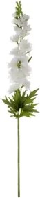 Umelá kvetina Ostrožka 70 cm, biela%