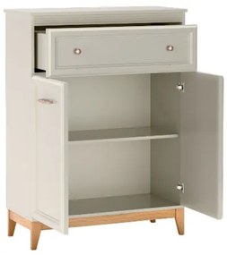 Dizajnová komoda ANDREW 92 cm kašmír