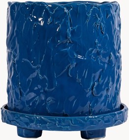 Ručne vyrobený kvetináč Muddy, V 24 cm