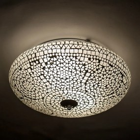Turecká lampa stropné svietidlo mozaika Melon STARS Ø38