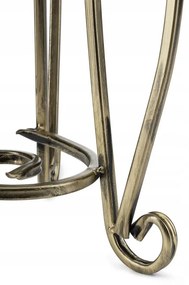 Stojan na kvety ARIEL 37 cm zlatý