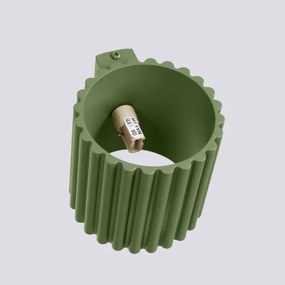 Sollux  SL.1796 - Nástenné svietidlo AURA 1xG9/10W/230V zelené