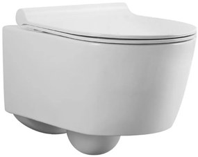 Závesná misa Hexx Rimless s doskou volne padajúca