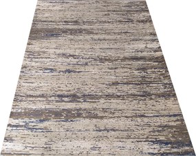 DY Béžovo-hnedý koberec s abstraktným vzorom Milas PRR 05B-BM