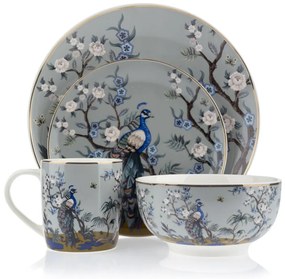 Porcelánový tanier Ashley 1, (fi) 26 cm, viacfarebný