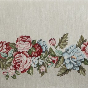 EUROFIRANY GOBELÍNOVÝ OBRUS NATUR 140X180 CM KVETY